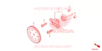 CASSA MANOVELLA/POMPA OLIO per Honda SH 150 ABS SPORTY 2014