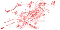 CASSA MANOVELLA SINISTRA per Honda SH 150 ABS SPORTY 2014