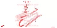 CATENA CAMMA/TENSIONE per Honda SH 150 ABS SPORTY 2014