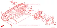 COPERTURA LATO SINISTRO per Honda SH 150 ABS SPORTY 2014