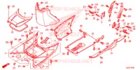 GRADINO PAVIMENTO/COPERTURA SOTTO per Honda SH 150 ABS SPORTY 2014