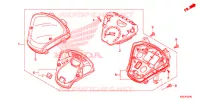 INDICATORE COMBINAZIONE per Honda SH 150 ABS SPORTY 2014