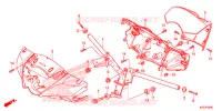 MANIGLIA STERZO/COPERTURA MANIGLIA per Honda SH 150 ABS SPORTY 2014