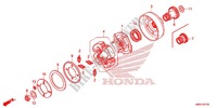 INNESTO AVVIATORE  per Honda FOURTRAX 420 RANCHER 4X4 Manual Shift 2015