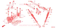 ALBERO A CAMME/VALVOLA per Honda FOURTRAX 680 RINCON 2015