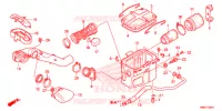 COPERTURA ANTERIORE/FILTRO ARIA per Honda FOURTRAX 680 RINCON 2015