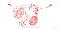 COPERTURA CASSA MANOVELLA/ GENERATORE(2) per Honda FOURTRAX 680 RINCON 2015