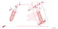 CUSCINO POSTERIORE(2) per Honda FOURTRAX 680 RINCON 2015