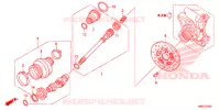 FORCA POSTERIORE/ALBERO ELICA(2) per Honda FOURTRAX 680 RINCON 2015