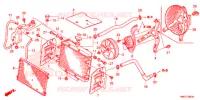 RADIATORE per Honda FOURTRAX 680 RINCON 2015