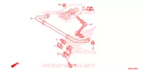 STABILIZZATORE per Honda FOURTRAX 680 RINCON 2015