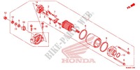 MOTORE AVVIAMENTO per Honda VFR 800 F 2014