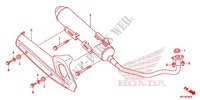 SMORZATORE SCARICO(2) per Honda PCX 150 2012