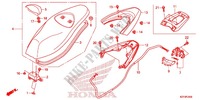 SEDILE SINGOLO(2) per Honda PCX 150 2012