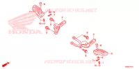 CUSCINO POSTERIORE/ GRADINO SEDILE DI TANDEM per Honda PCX 150 2015