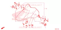 PARAFANGO ANTERIORE per Honda PCX 150 2015
