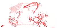 PARAFANGO POSTERIORE per Honda PCX 150 2015