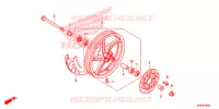 RUOTA ANTERIORE per Honda PCX 150 2015