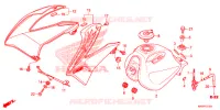 SERBATOIO COMBUSTIBILE per Honda XR 150 2016