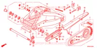 BRACCIO OSCILLANTE/CASSA CATENA per Honda CBR 1000 SP ABS REPSOL 2015
