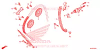 CATENA CAMMA/TENSIONE per Honda CBR 1000 SP ABS REPSOL 2015