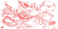 COPERTURA ANTERIORE/FILTRO ARIA per Honda CBR 1000 SP ABS REPSOL 2015