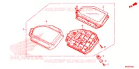 INDICATORE COMBINAZIONE per Honda CBR 1000 SP ABS REPSOL 2015