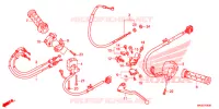 LEVA MANIGLIA/INTERRUTTORE/CAVO(1) per Honda CBR 1000 SP ABS REPSOL 2015