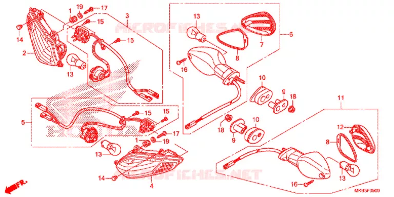 FRECCIA(2) Honda MOTO 1000 CBR 2015  CBR1000SAF