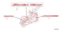 EMBLEMA/STRISCIA (FJS600A9 KO) per Honda SILVER WING 600 ABS 2009