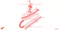 CATENA CAMMA/TENSIONE per Honda FORZA 125 ABS 2015