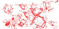 PARAGAMBE per Honda FORZA 125 ABS 2015
