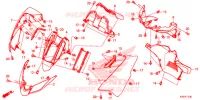 CARENE ANTERIORE per Honda FORZA 125 ABS 2015
