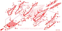 GRADINO PAVIMENTO/COPERTURA SOTTO per Honda FORZA 125 ABS 2015