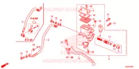 MAESTRO FRENO POSTERIORE CILINDRO per Honda FORZA 125 ABS 2015