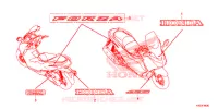 MARCHIO/EMBLEMA per Honda FORZA 125 ABS 2015