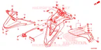 PARAFANGO POSTERIORE / FANALE ILLUMINAZIONE TARGA  per Honda FORZA 125 ABS 2015