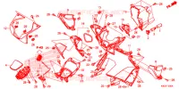 PARAGAMBE per Honda FORZA 125 ABS 2015