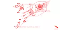POMPA ACQUA per Honda FORZA 125 ABS 2015