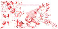 CORPO TELAIO per Honda FORZA 125 2015