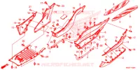 GRADINO PAVIMENTO/COPERTURA SOTTO per Honda FORZA 125 2015