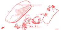 SEDILE SINGOLO(2) per Honda FORZA 125 2015