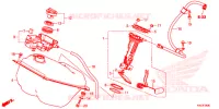 SERBATOIO COMBUSTIBILE per Honda FORZA 125 2015