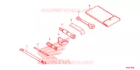 UTENSILI/SCATOLA BATTERIA per Honda FORZA 125 2015