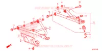 BRACCIO ANTERIORE per Honda FOURTRAX 420 RANCHER 4X4 DCT IRS 2015