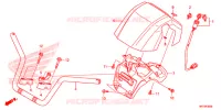 CONDOTTO MANIGLIA per Honda FOURTRAX 420 RANCHER 4X4 DCT IRS 2015