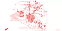 CORPO VALVOLA IMMISSIONE per Honda FOURTRAX 420 RANCHER 4X4 DCT IRS 2015