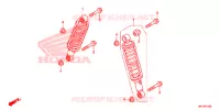 CUSCINO ANTERIORE per Honda FOURTRAX 420 RANCHER 4X4 DCT IRS 2015