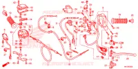 LEVA MANIGLIA/INTERRUTTORE/CAVO(1) per Honda FOURTRAX 420 RANCHER 4X4 DCT IRS 2015