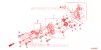 MOTORINO DI COMANDO per Honda FOURTRAX 420 RANCHER 4X4 DCT IRS 2015